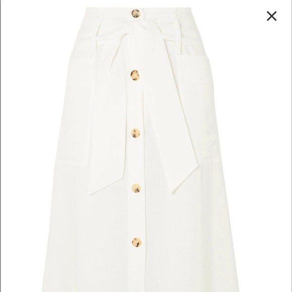 Le Kasha Giza linen skirt - Picture 7 of 10